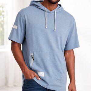 LRG Lifted Research Group Short Sleeve Hoodie | Men’s Large Tall